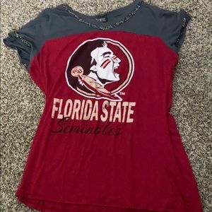 Florida state Seminole’s tee shirt